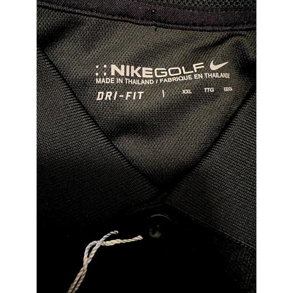 Nike Shirt Men Size 2XL Golf Dri-Fit Short Sleeve Polo Athletic 128898 - Picture 6 of 6